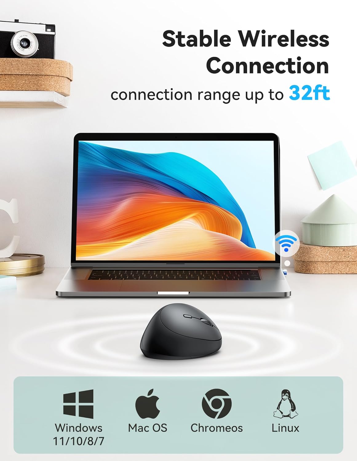 Souris ergonomique verticale S-44 – Image 4