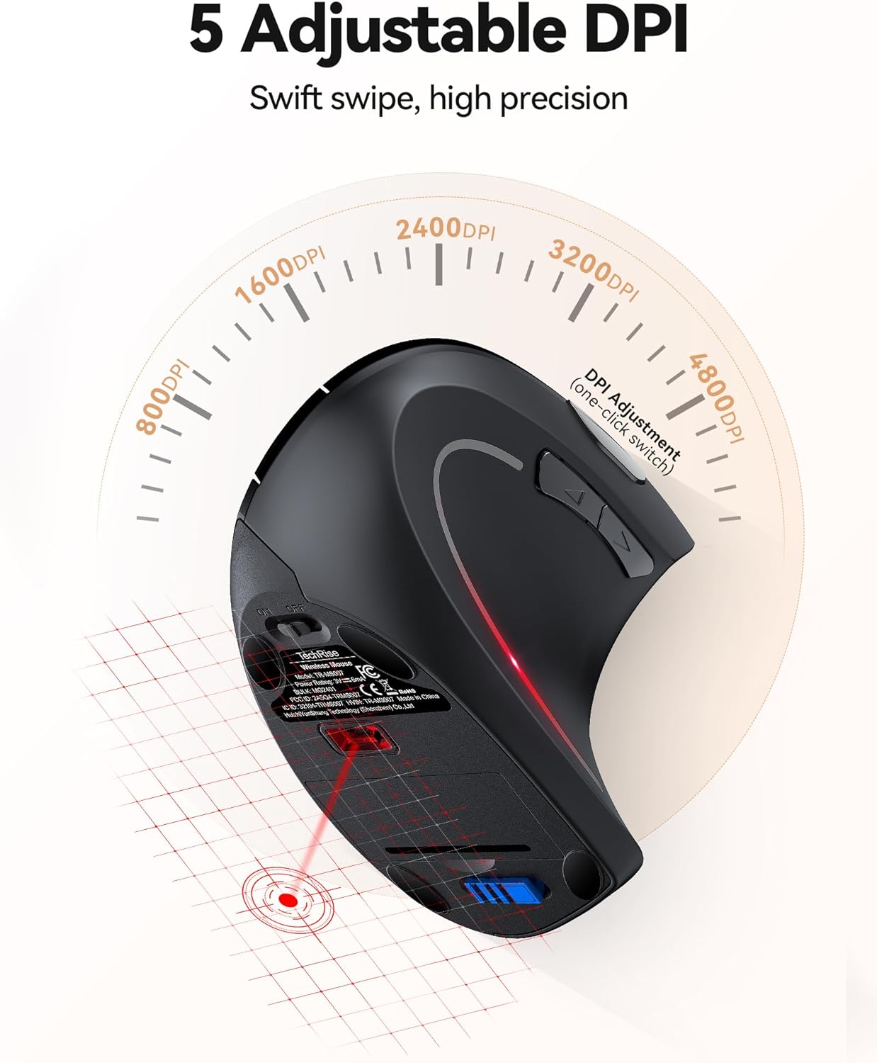 Souris ergonomique verticale L-57 – Image 9