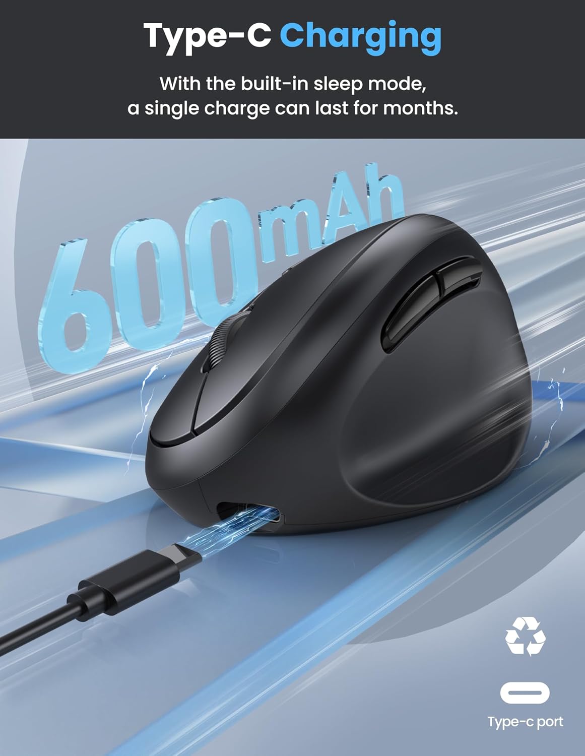 Souris ergonomique verticale S-44 – Image 12