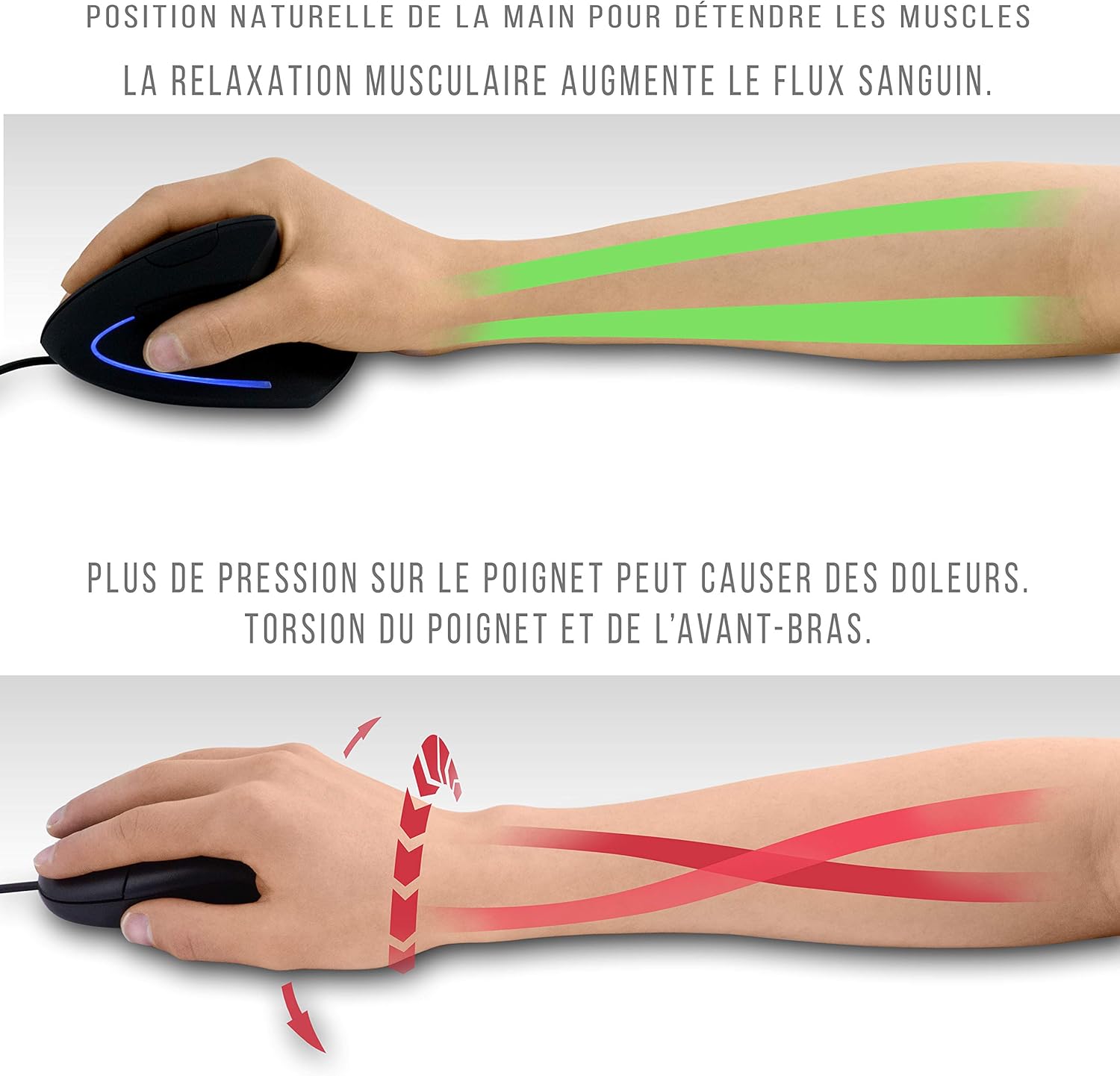 Souris ergonomique verticale S-44 – Image 6